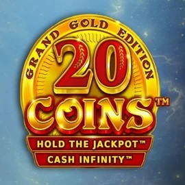 20 Coins Grand Gold Edition logo – Slots by Wazdan at Tombriches Casino