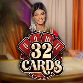 32 Cards slot visual from Ezugi available on tombrichess.nl