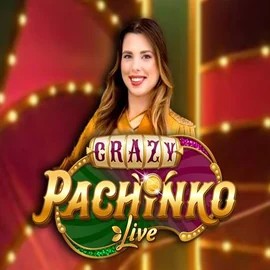 Crazy Pachinko logo – Live Casino by Evolution at Tombriches Casino