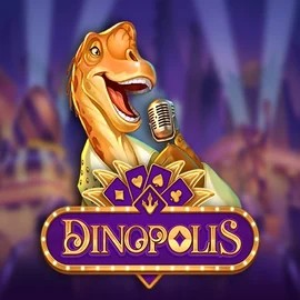 Official Slots logo: Dinopolis by Push Gaming at Tombriches Casino
