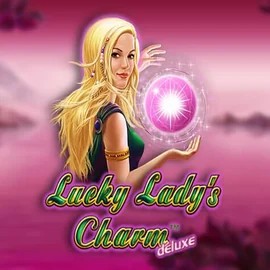 Lucky Ladys Charm Deluxe slot logo by Greentube at Tombriches Casino