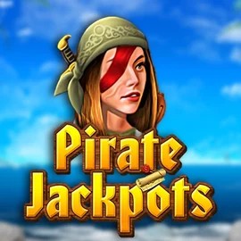 Pirate Jackpots logo by Belatra Games at Tombriches Casino