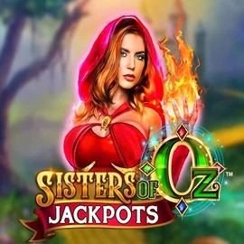 Sisters Of Oz Jackpots logo by Triple Edge Studios at Tombriches Casino