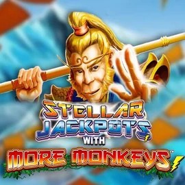 Try Stellar Jackpots with More Monkeys slot by Lightning Box Game on tombrichess.nl – logo image