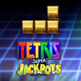 Official Jackpots logo: Tetris Super Jackpots by WMS at Tombriches Casino
